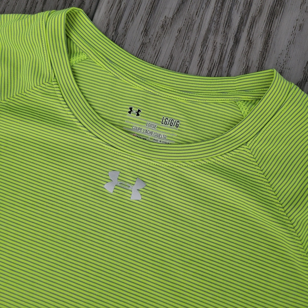 Under Armour Lime Green Athletic Tee